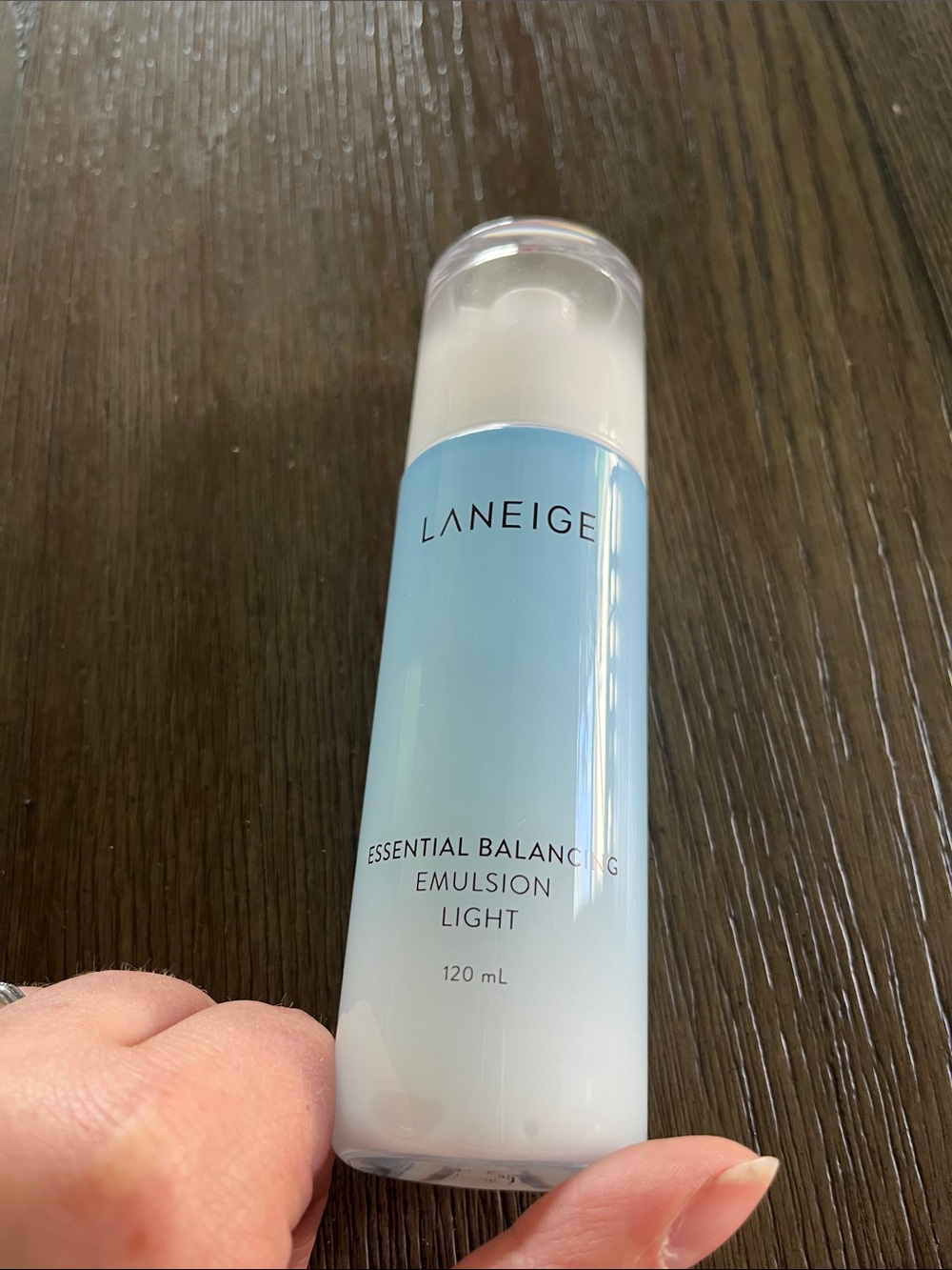 LANEIGE Light Blue Essential Balancing Emulsion - Hydrating Daily Moisturizer